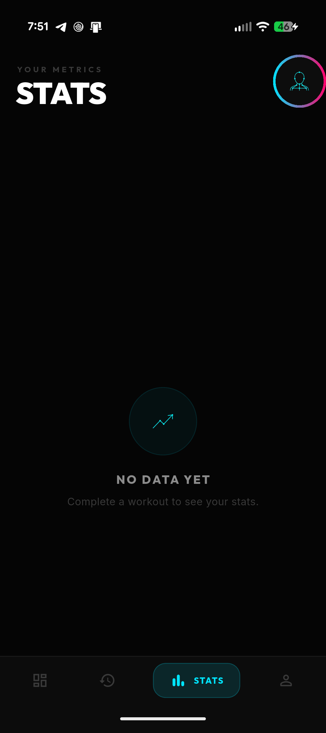Form Analyzer stats screen